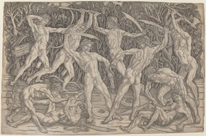 Bataille des Nus - Antonio Pollaiuolo