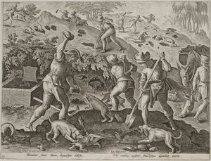 Chasse au blaireau