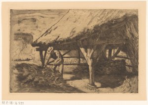 Ferme avec grange à foin