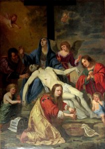La lamentation sur le Christ mort



















" - Antoon van den Heuvel