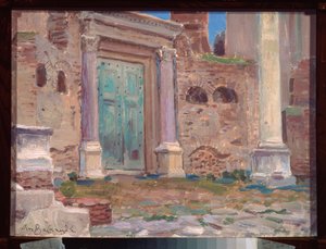 Le temple de Janus à Rome - Apollinari Mikhailovich Vasnetsov