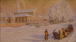 Notre maison à Ryabovo, 1918-1919
