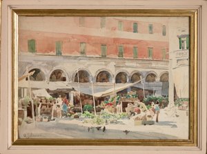 Marché aux fruits - Arcangelo Salvarani