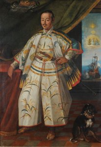 Portrait de Hasekura Rokuemon Tsunenaga 1571-1622, vers 1615