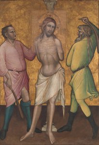 La Flagellation, vers 1395-1400 - Aretino Luca Spinello or Spinelli