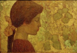 Jeune fille de profil - Aristide Maillol
