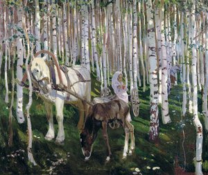 Dans la forêt, 1905 - Arkadi Alexandrovich Rylov