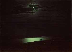 Nuit au clair de lune sur le Dniepr, 1880
