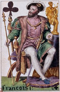 Représentation du Roi François I (1494-1547) (détail)