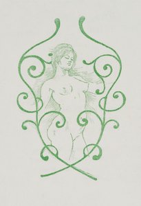Néerlandais : Vignette de clôture pour Charles Baudelaire, Les Fleurs du Mal - Armand Rassenfosse