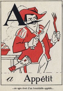 Lettre A : "Appétit", dans L