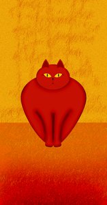 Chat rouge - Armin Mumper