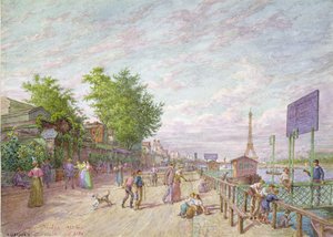 Quai du Point du Jour, Boulogne Billancourt, 1897 - Arnaud Durbec