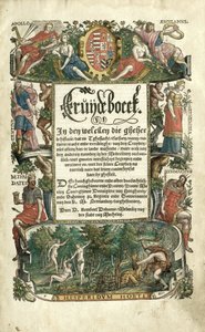 Cruijdeboeck de Dodoens avec des représentations de plantes