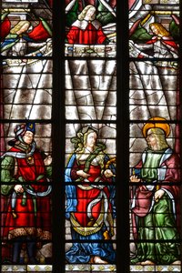 Le prophète Daniel, Sibylle Cimmérienne et Saint Matthieu l