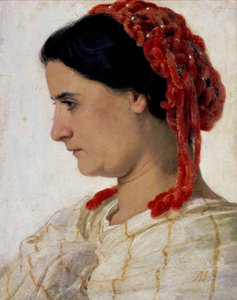 Portrait de Madame Angela Böcklin - Arnold Böcklin