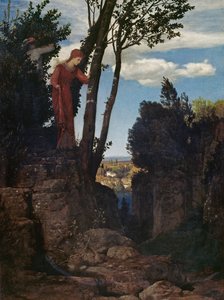 Paysage typique des environs de Florence - Arnold Böcklin