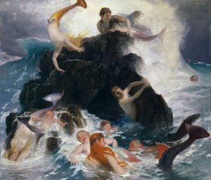 Jeu des Néréides, 1886