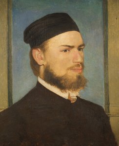 Portrait du peintre Franz von Lenbach - Arnold Böcklin