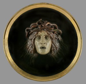 Bouclier avec le visage de Méduse