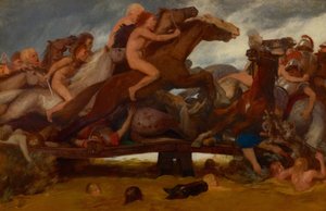 La bataille sur le pont, 1889 - Arnold Böcklin