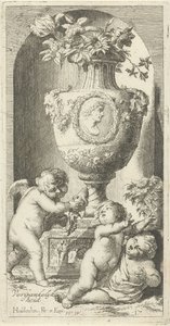 Allégorie de la transience - Arnold Houbraken
