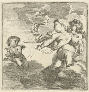 Représentation de la pauvreté et de la richesse - Arnold Houbraken