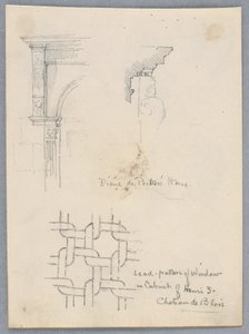 Détails architecturaux de la maison de Diane de Poitiers