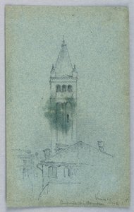 Campanile de Saint-Barnabé, Venise - Arnold William Brunner
