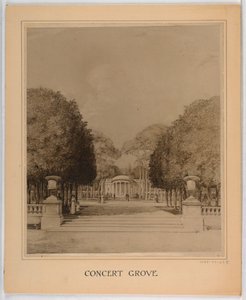 Dessin, Croquis du lac de Lugano, 26 septembre 1883 - Arnold William Brunner