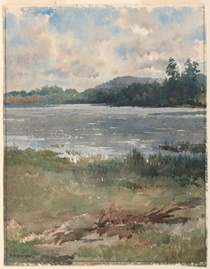 Paysage au bord du lac