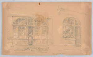 Esquisse à Bayeux - Arnold William Brunner