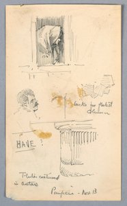 Esquisses à Pompéi