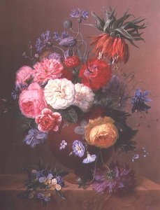 Nature morte de fleurs (paire à 63508)
