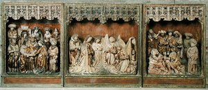 Retable, de Kalkar, Bas-Rhin, c.1483 - Arnt von Zwolle