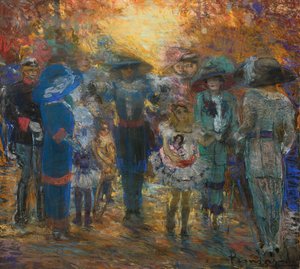 Mondanité, vers 1911