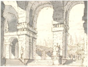 Palais avec arcades