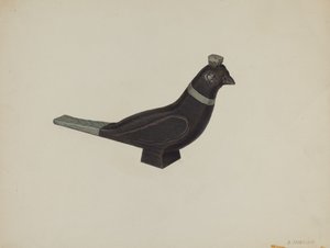 Oiseau jouet allemand de Pennsylvanie