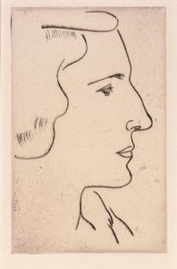 Profil - Arshile Gorky