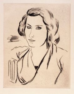 Jeune femme - Arshile Gorky