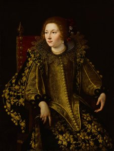 Italien : Ritratto di una donna seduta (signora Caterina Savelli ) Portrait d