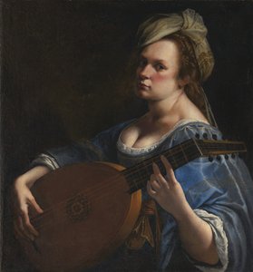 Autoportrait en joueur de luth