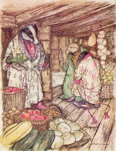 Illustration pour Le vent dans les saules de Kenneth Grahame (lithographie couleur)