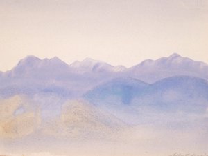 Brume bleue - Arthur B. Davies