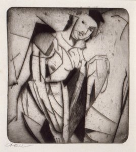 Figure dans le verre - Arthur B. Davies