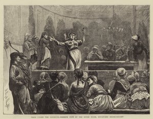 Paris sous la Commune, Club des femmes à la Boule Noire, Boulevard Rochechouart