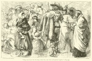 Ils furent forcés dans les profondeurs, où ils sombrèrent et périrent ensemble - Arthur Boyd Houghton