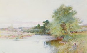Fenaison près de Marlow
