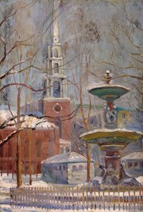 Rue du Parc à Boston Commons, vers 1910-20