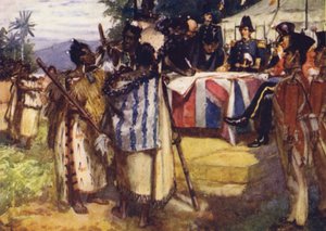 Signature du traité de Waitangi